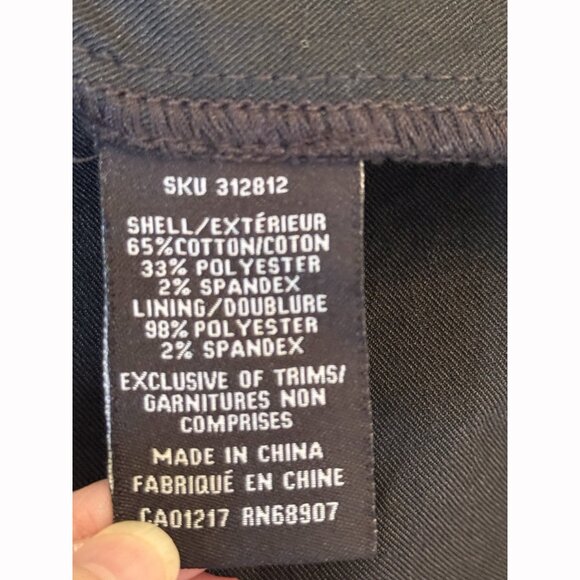 Le Château Pink Black Floral Jacquard Fit & Flare Dress M Baroque Parisian Chic - Picture 9 of 12